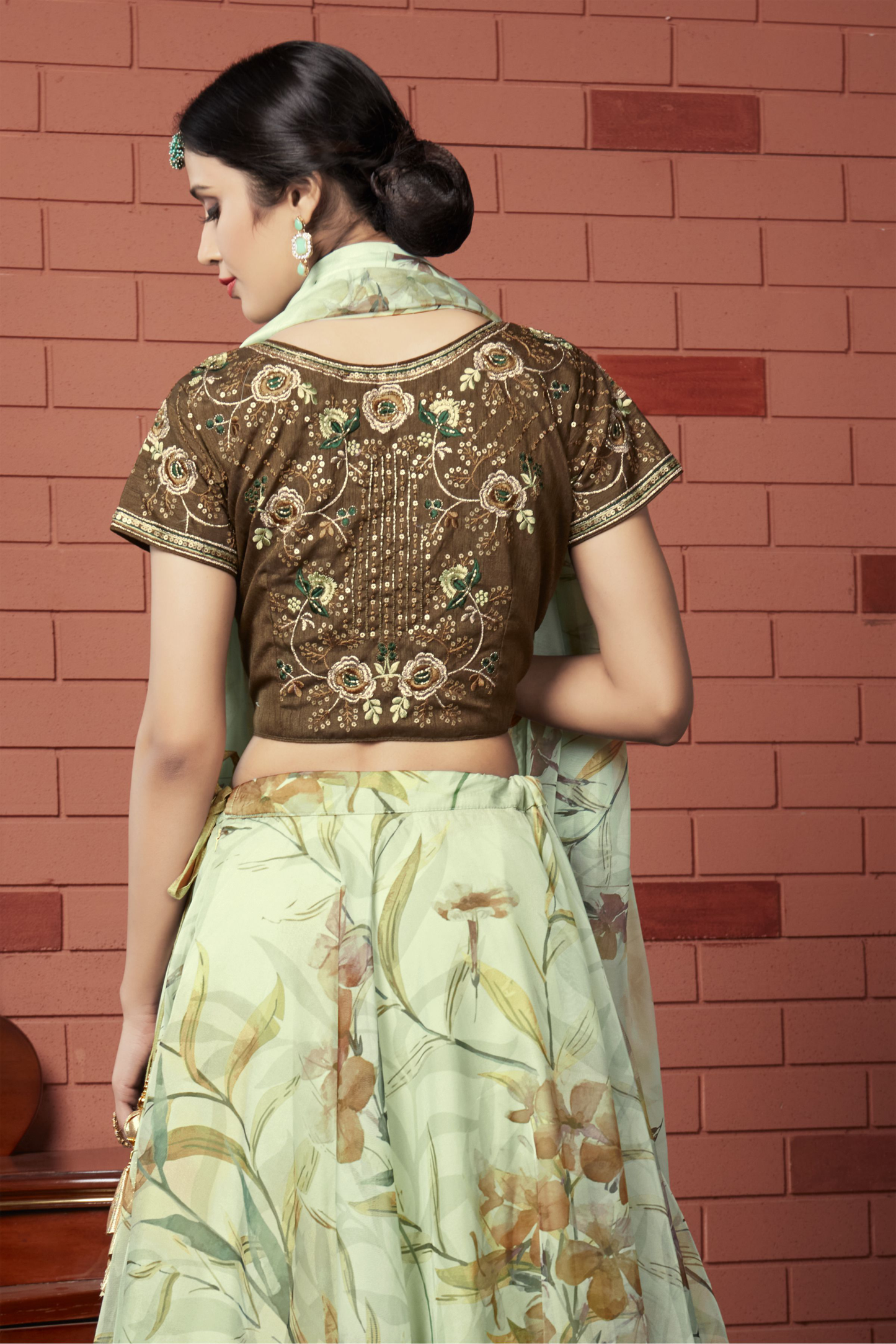 READYMADE CROP TOP LEHENGA D.NO C-1962
