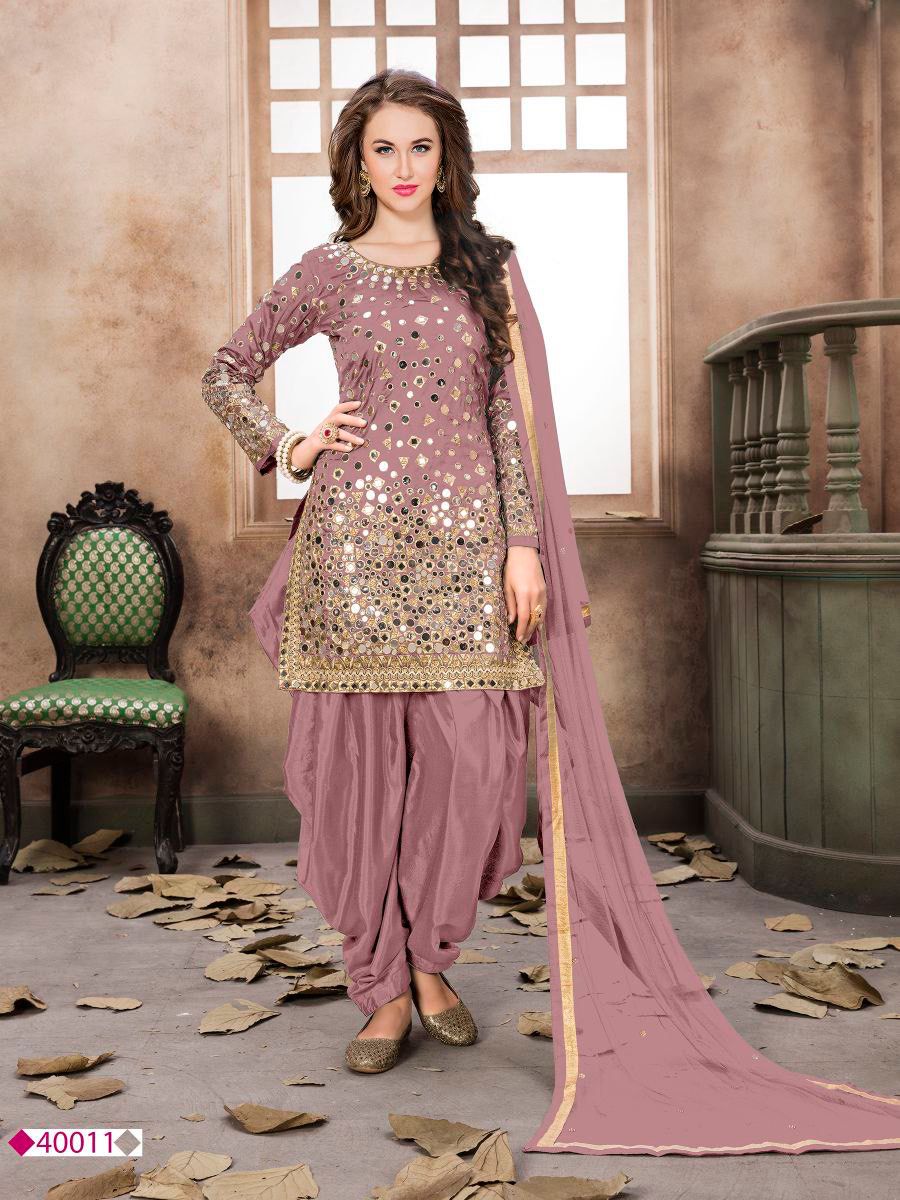 Silk punjabi suits clearance online