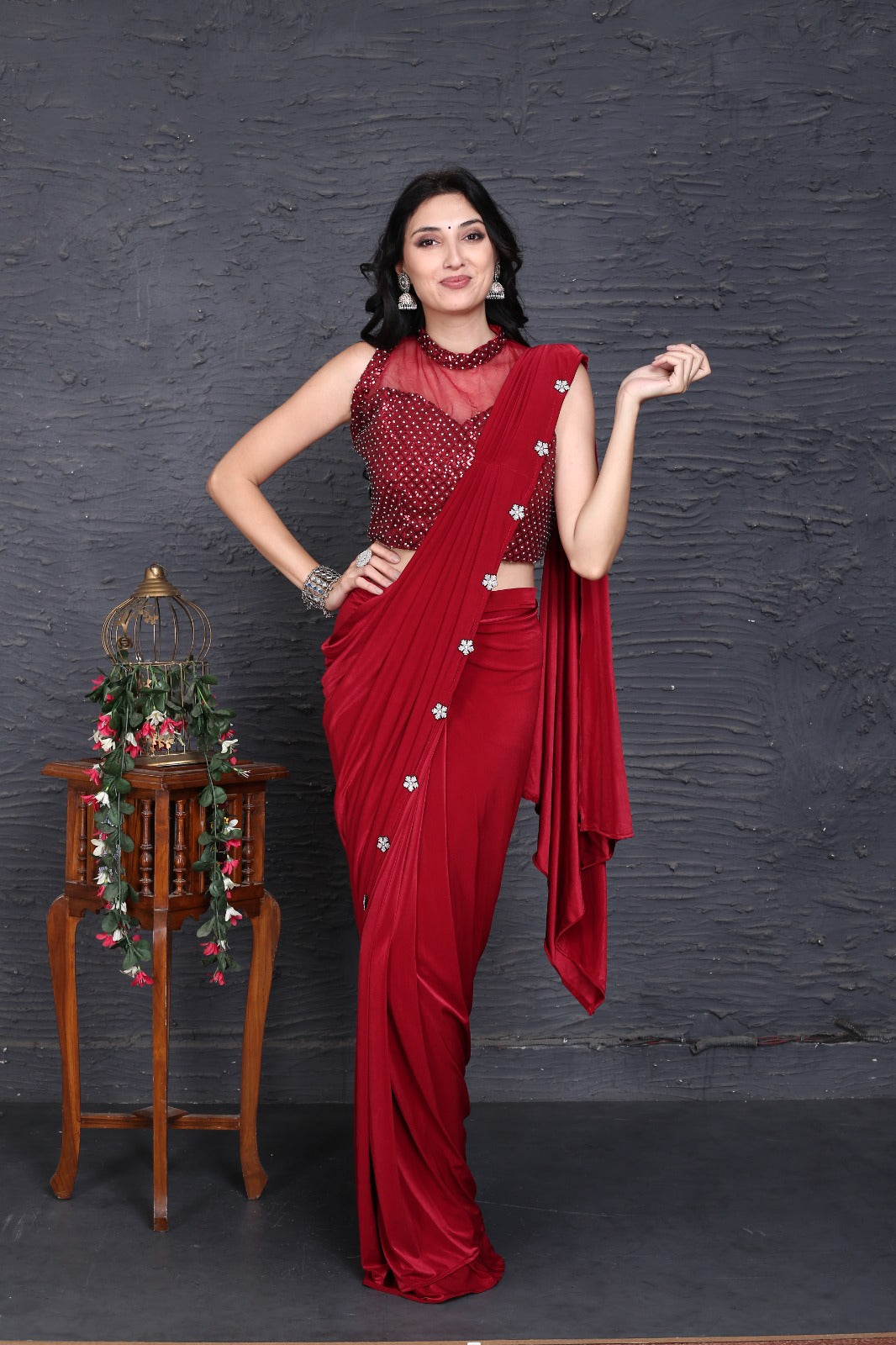 READY TO WEAR SAREE D.NO 10768