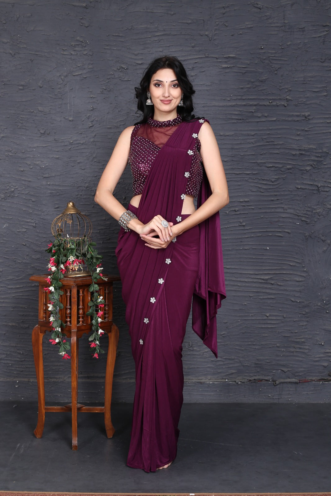 READY TO WEAR SAREE D.NO 10768
