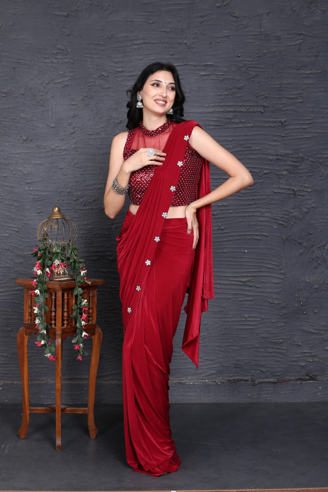 READY TO WEAR SAREE D.NO 10768