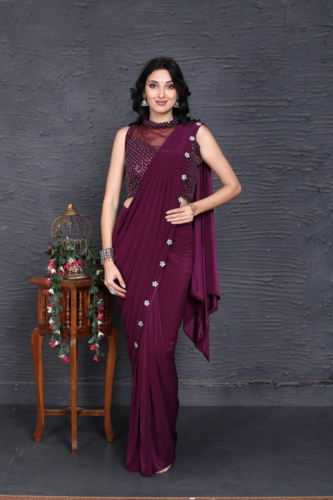 READY TO WEAR SAREE D.NO 10768