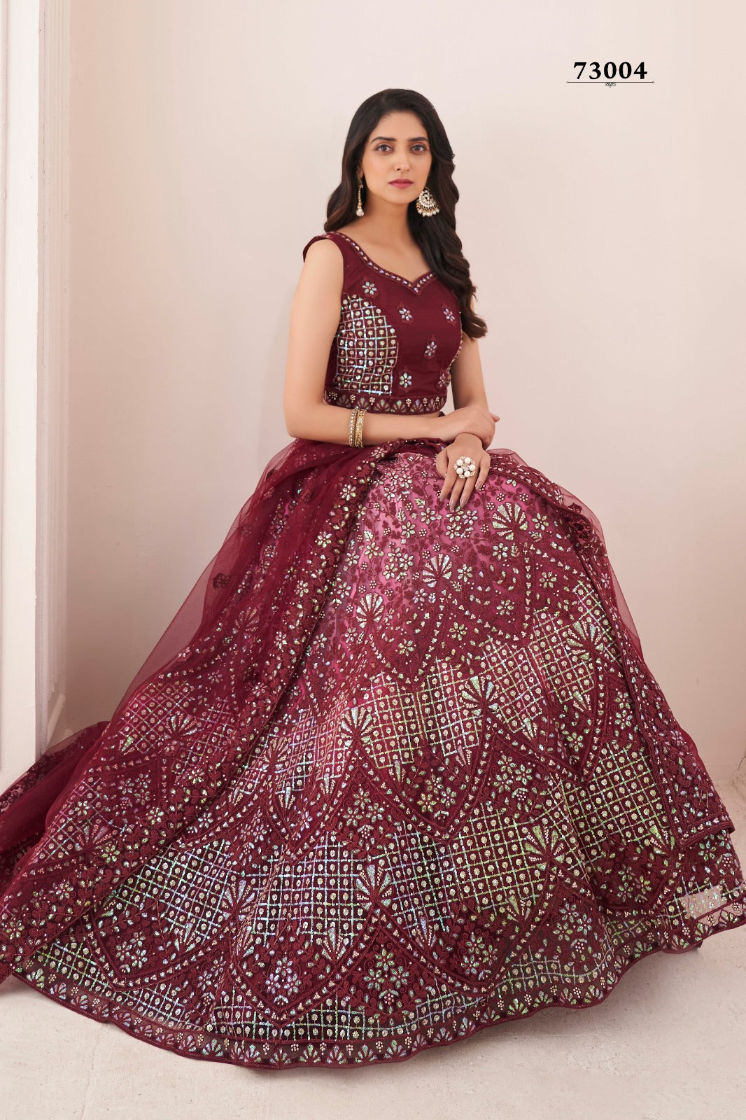 Volume 47 Designer Occasion Wear Lehenga D.No 73004