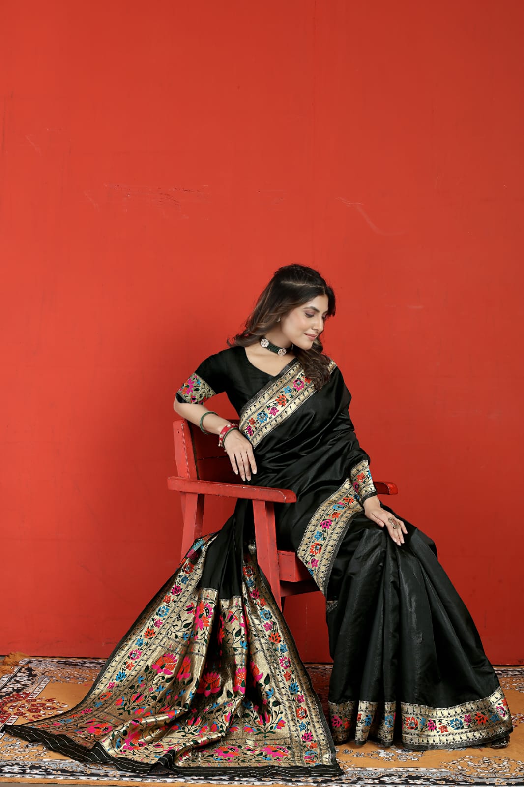 Fancy Occasion Wear Paithani Soft Silk Saree