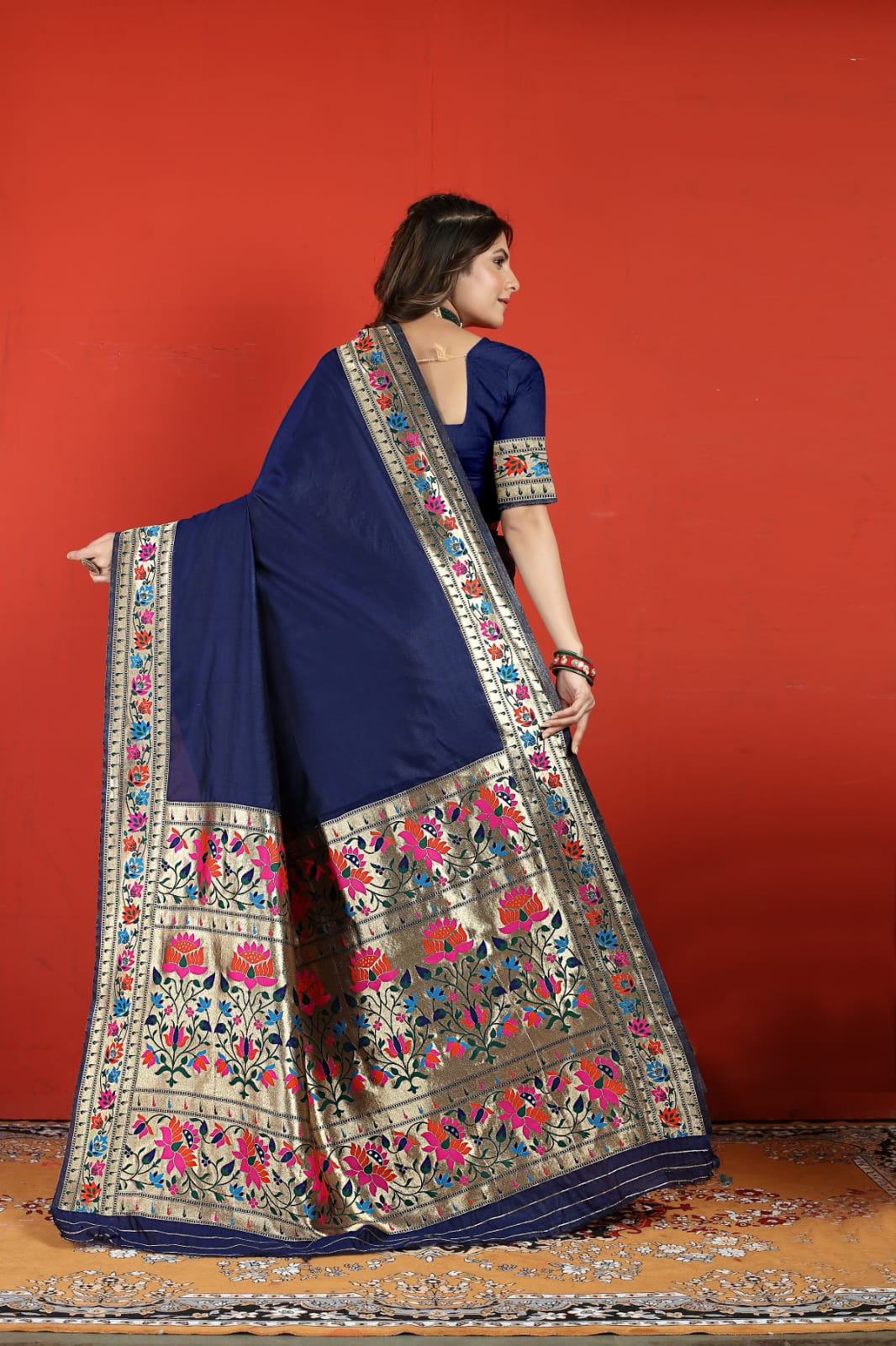 Fancy Occasion Wear Paithani Soft Silk Saree