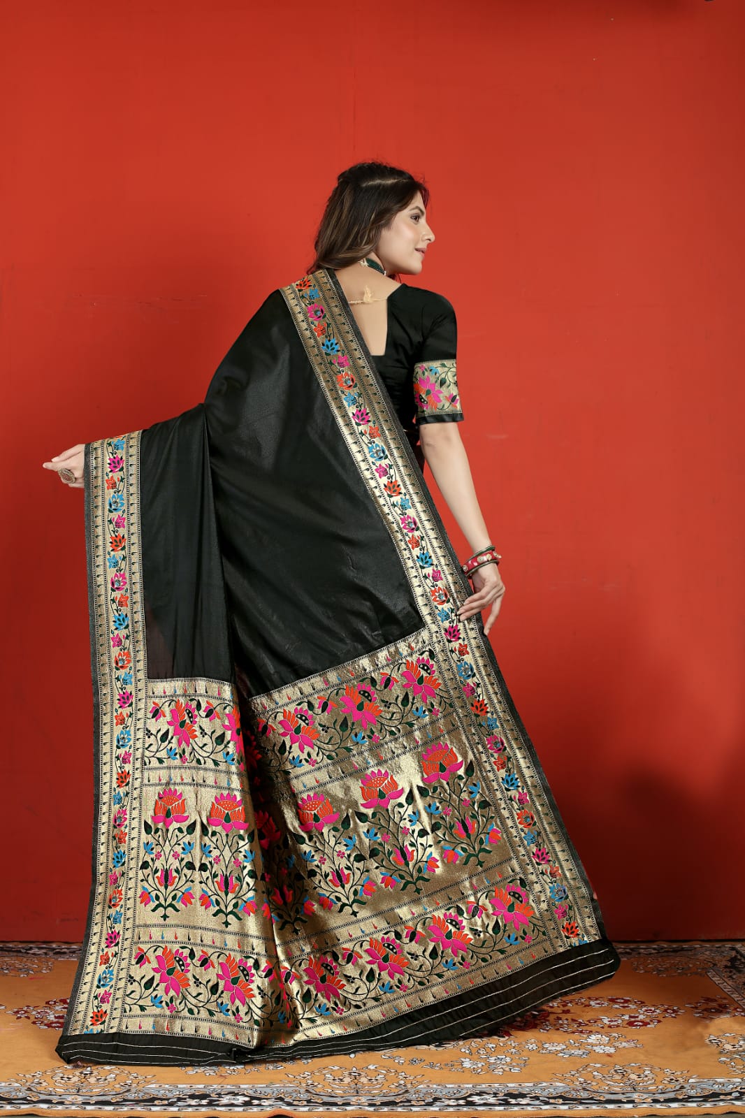 Fancy Occasion Wear Paithani Soft Silk Saree