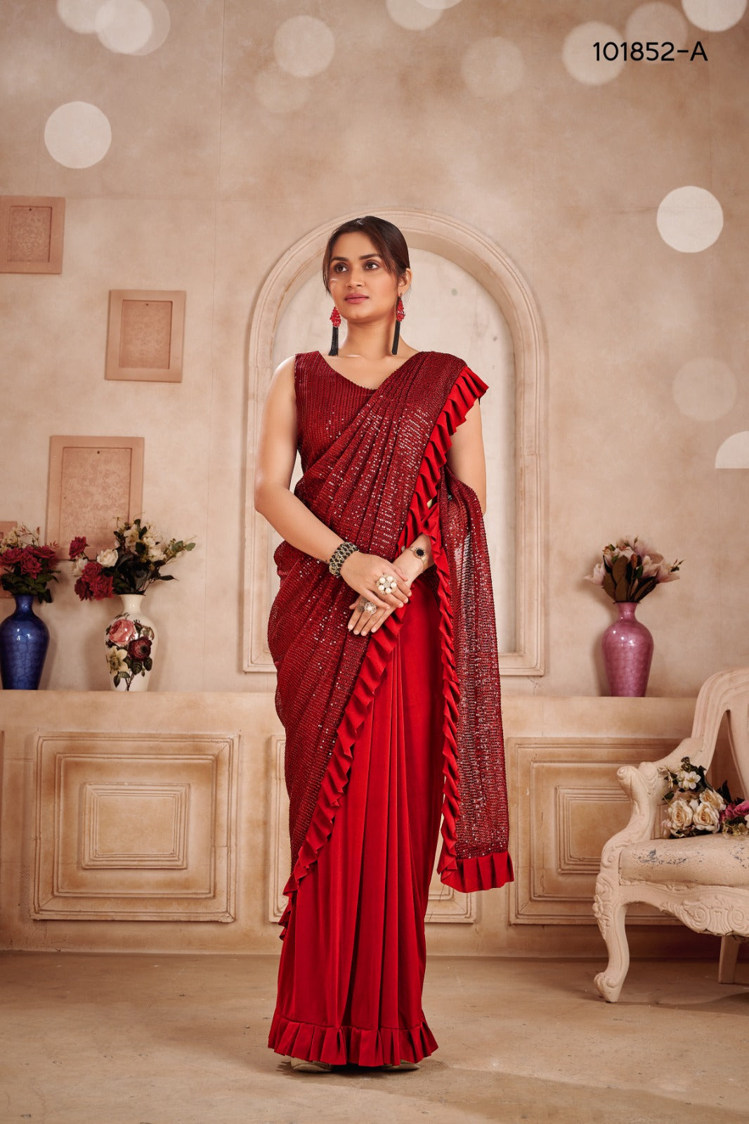 READY TO WEAR SAREE D.NO 101852-A