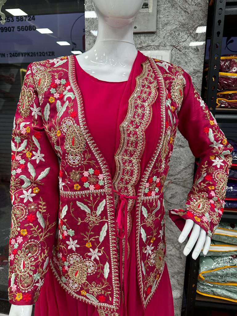 Exclusive Party Wear Designer Gown D.No-8053