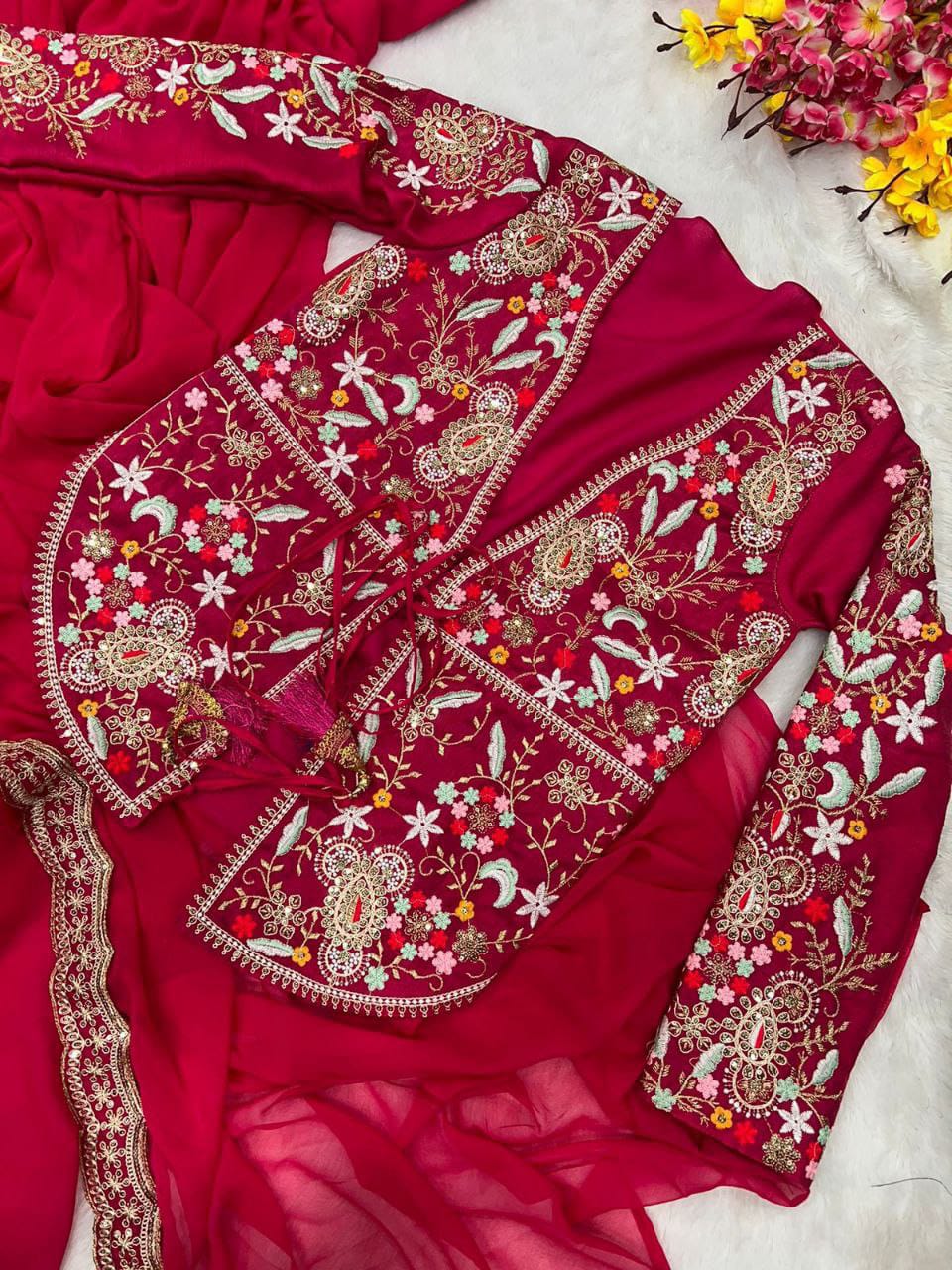 Exclusive Party Wear Designer Gown D.No-8053