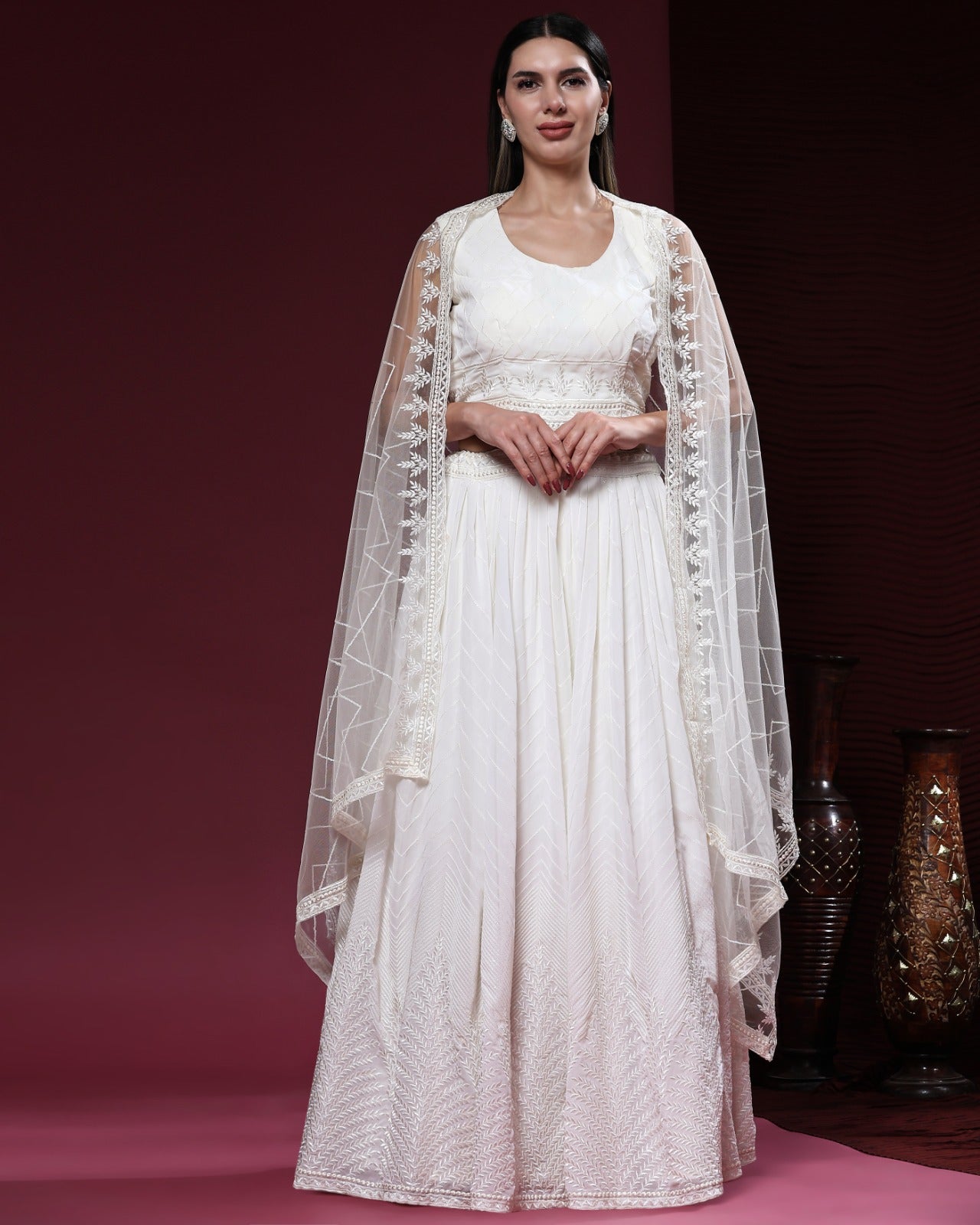 READYMADE CROP TOP LEHENGA D.NO C1955
