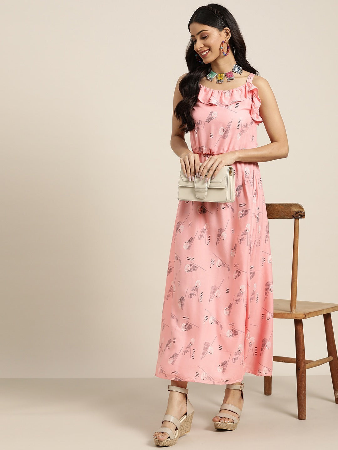 PARI FESTIVE WEAR SLUB COTTON KURTI