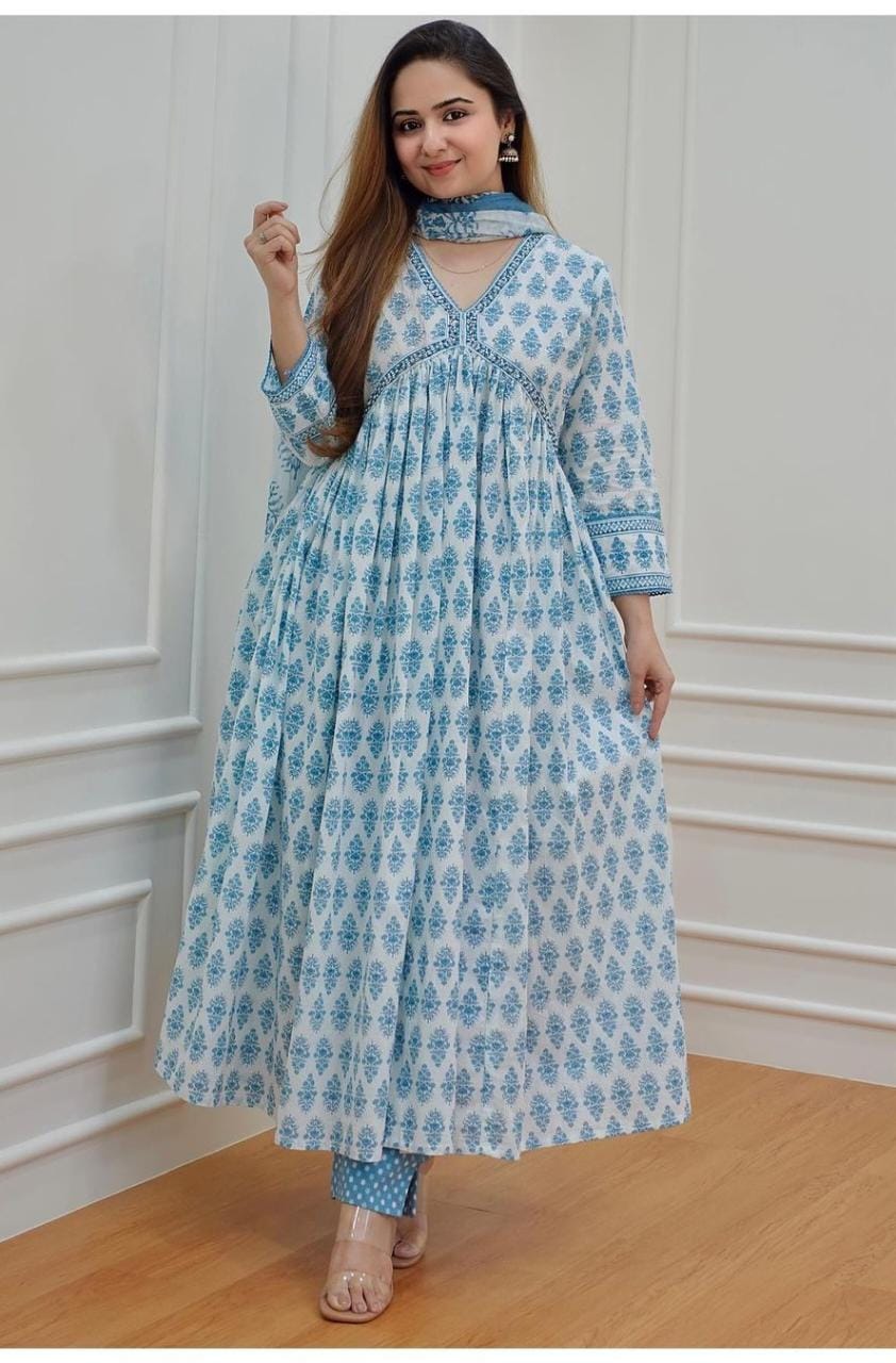 Fancy Cotton Wear Kurti