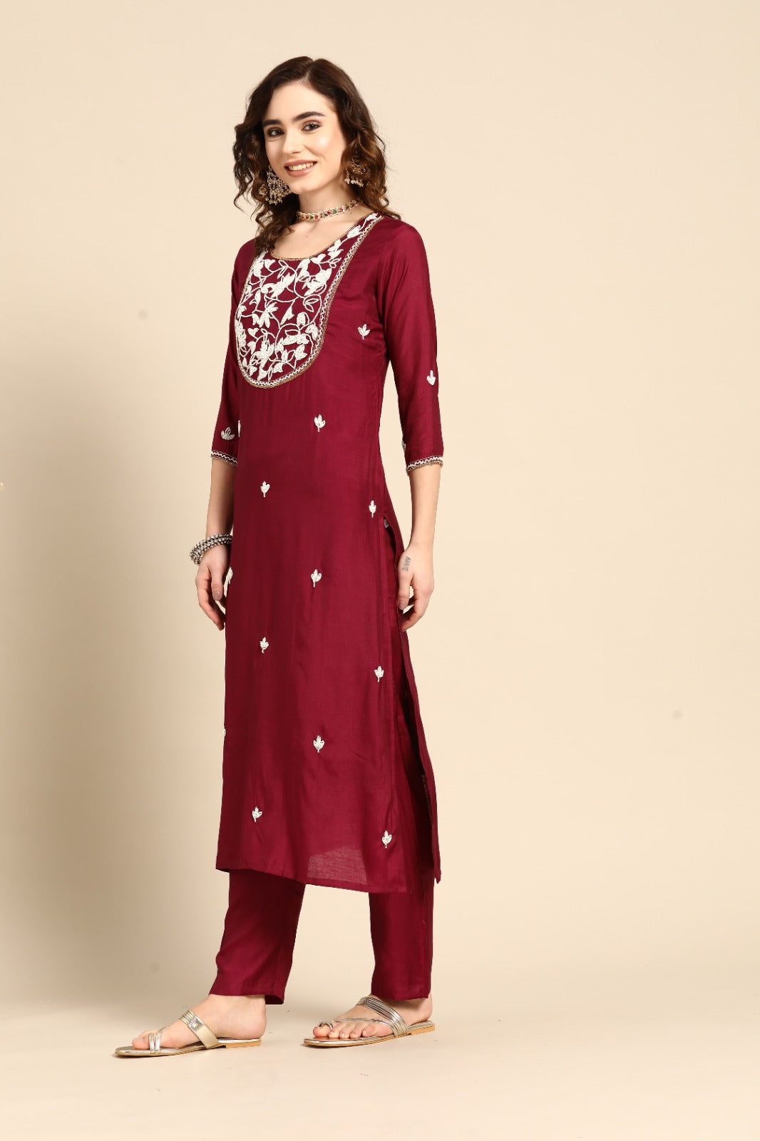 DISHA FESTIVE WEAR KURTI SET D.NO. 46068