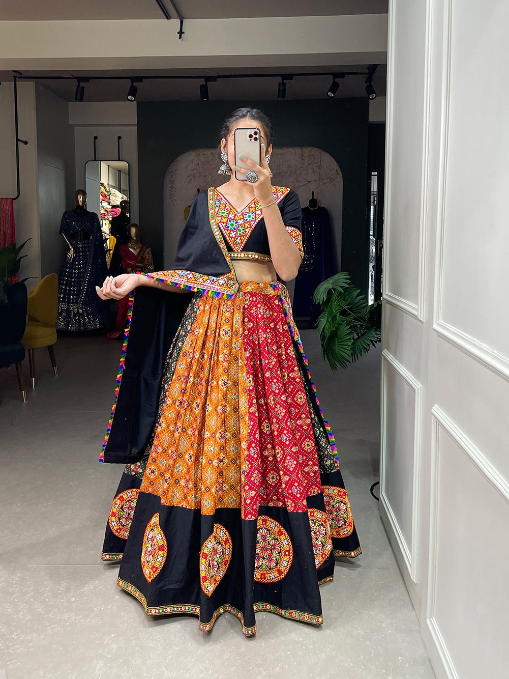 Navratri Fancy Wear Chaniya Choli D.No. 1656
