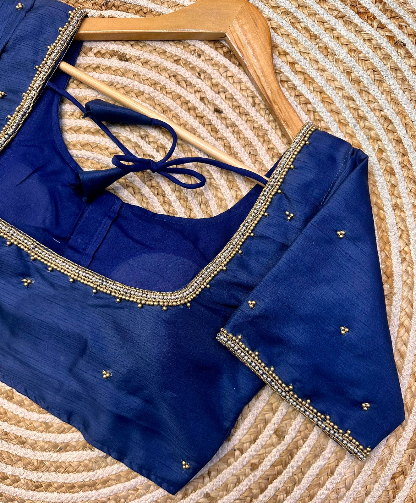 Festival Wear Blooming Silk Blouse