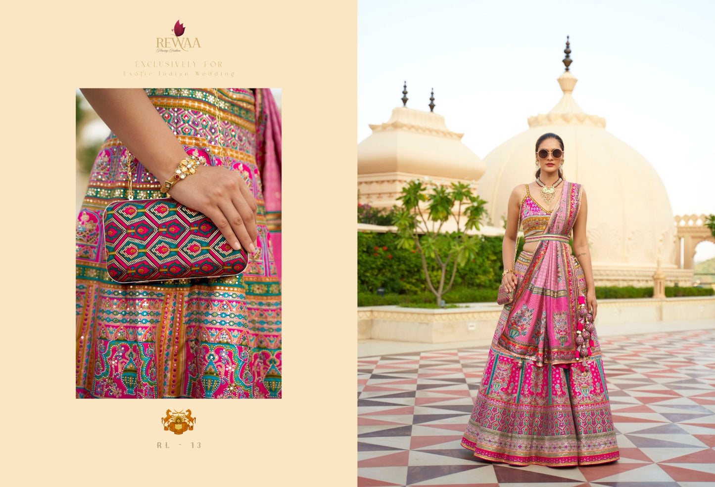 HASTKATHA OCCASION WEAR LEHENGA D.NO. RL-13