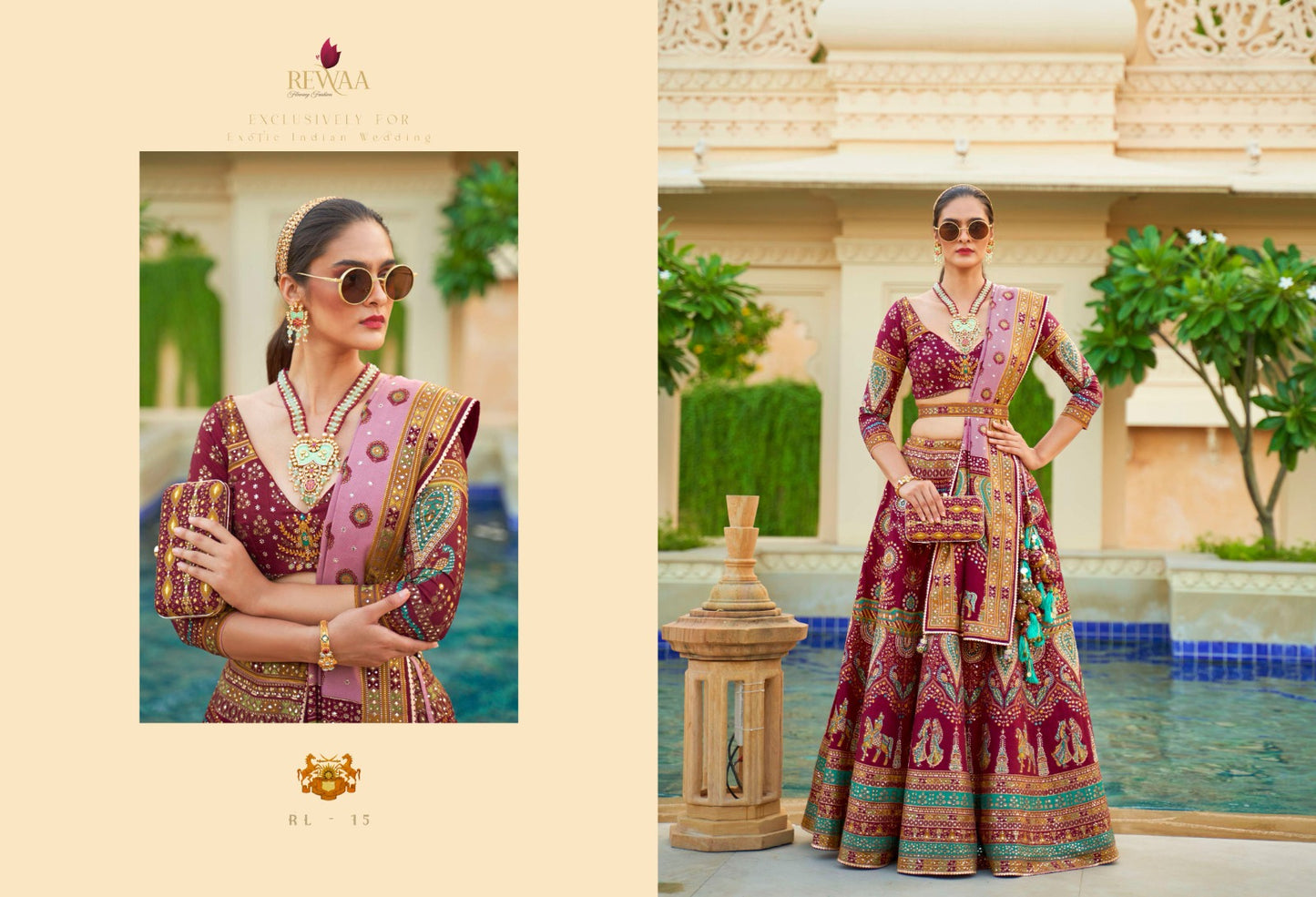 HASTKATHA OCCASION WEAR LEHENGA D.NO. RL-15