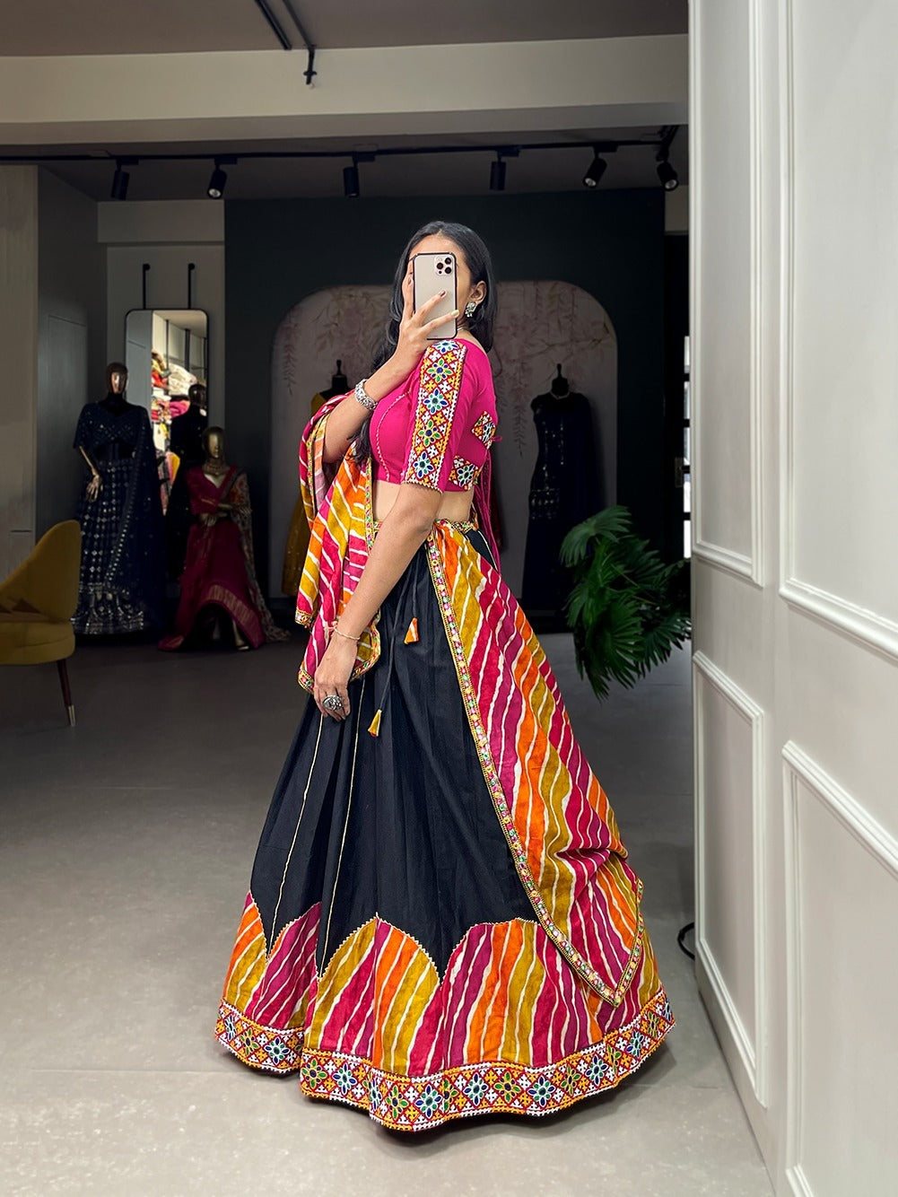 Navratri Wear Lehenga Choli D.No 1654