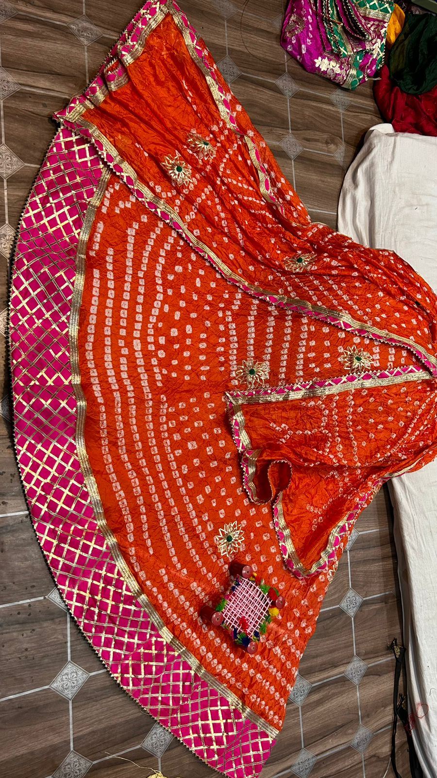 Traditional Jaipuri Silk Lehanga