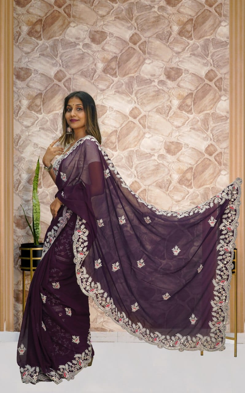 Mona Occasion Wear Saree D.No. 363