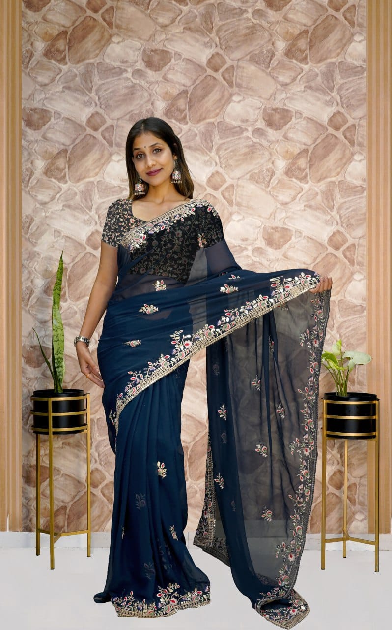 Mona Occasion Wear Saree D.No. 363