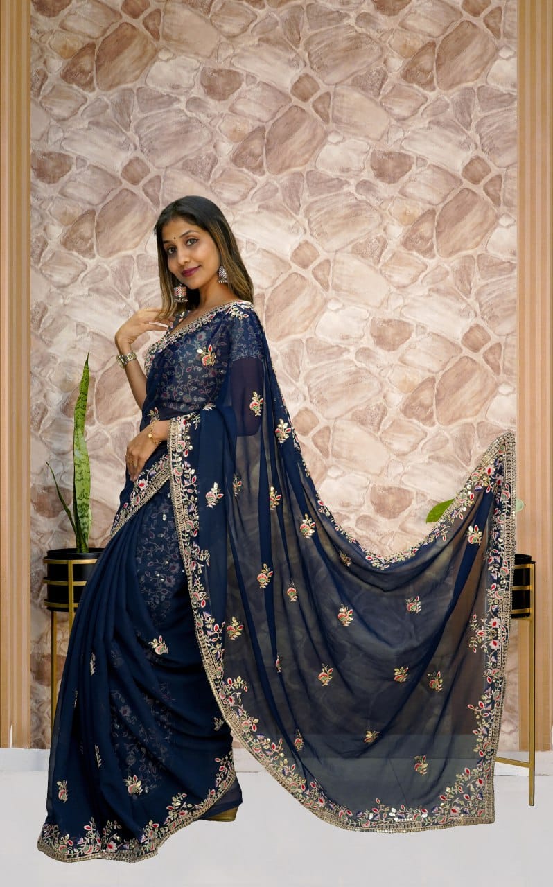 Mona Occasion Wear Saree D.No. 363