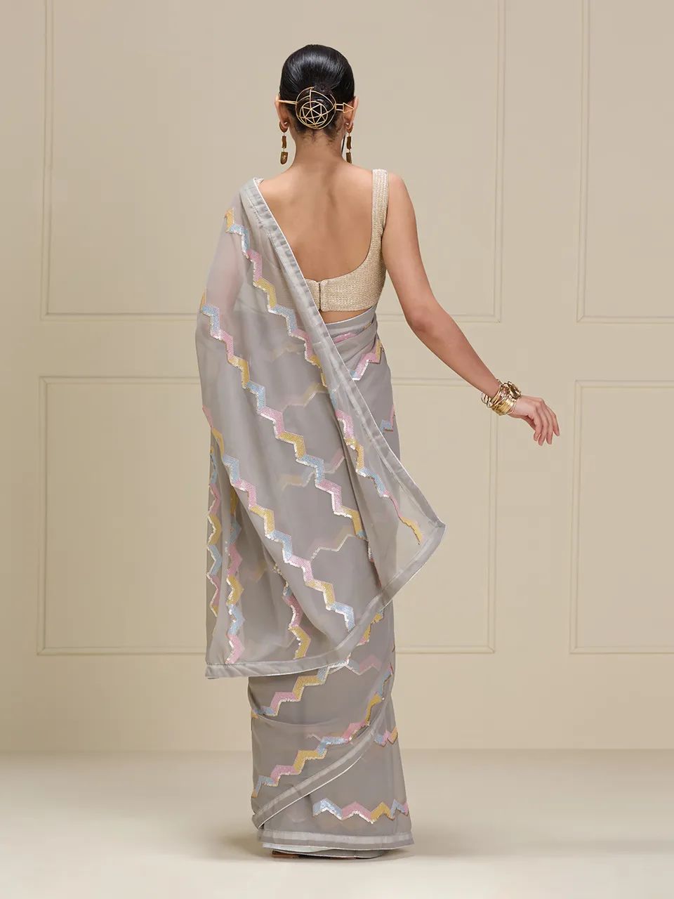 Tanvi Festive Wear Georgette Saree