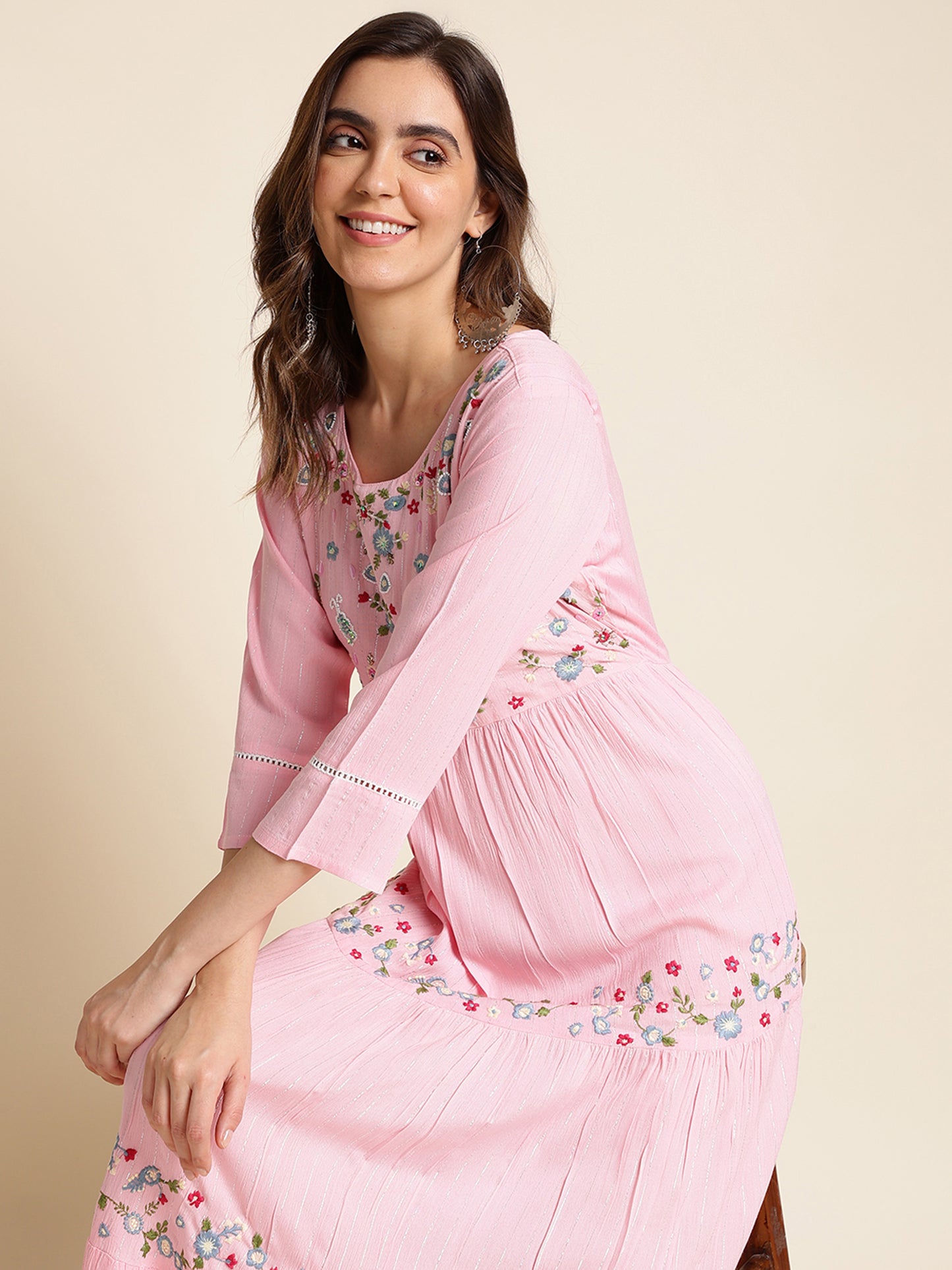 NANDANI VOL 03 FESTIVE WEAR KURTI