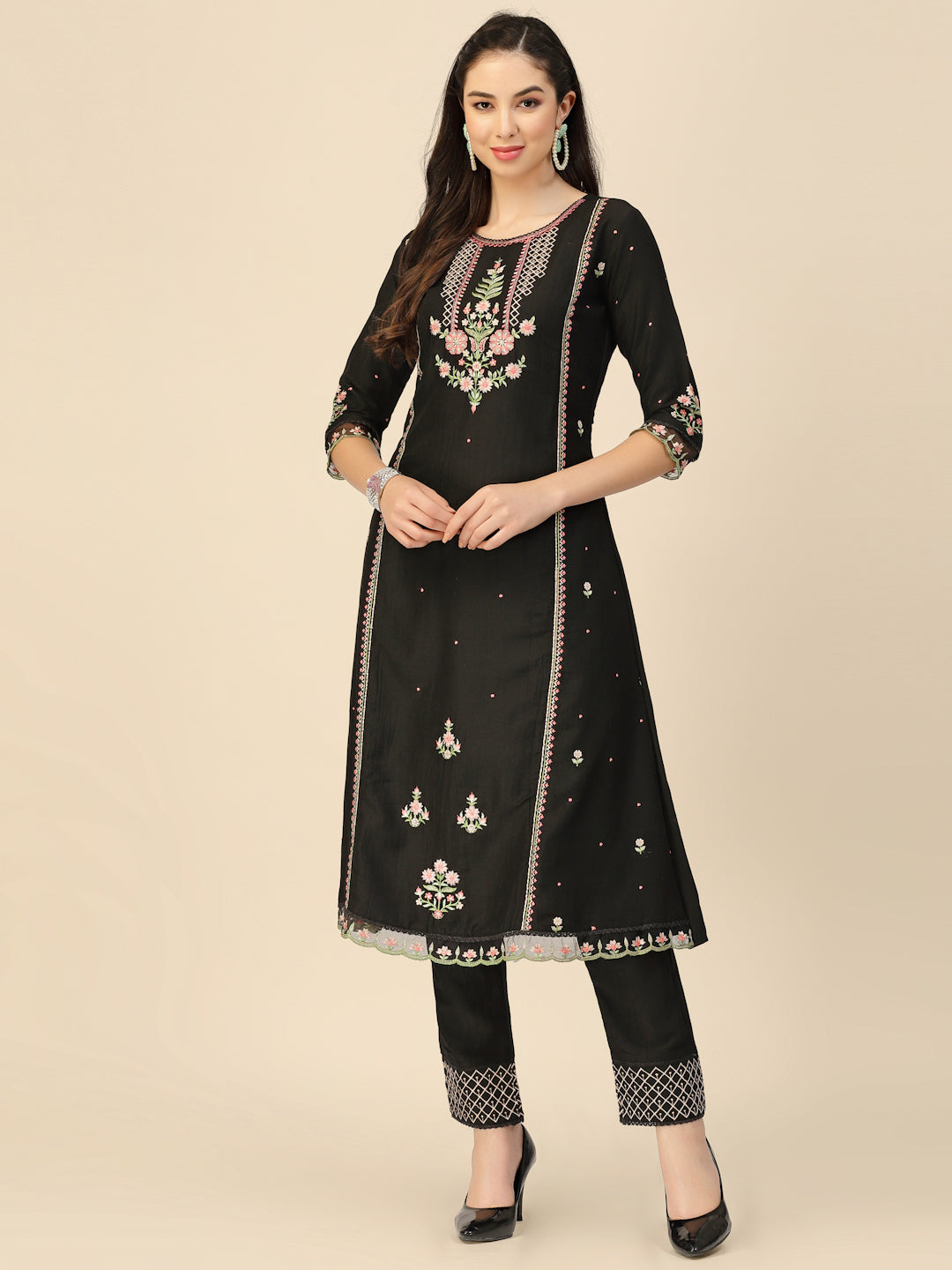 SALIMAR VOL 09 FESTIVE WEAR KURTI-SET D.NO. 1371