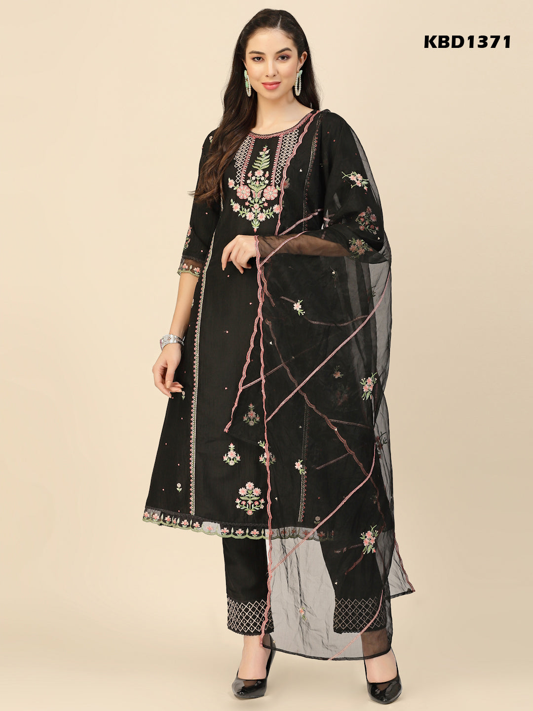 SALIMAR VOL 09 FESTIVE WEAR KURTI-SET D.NO. 1371