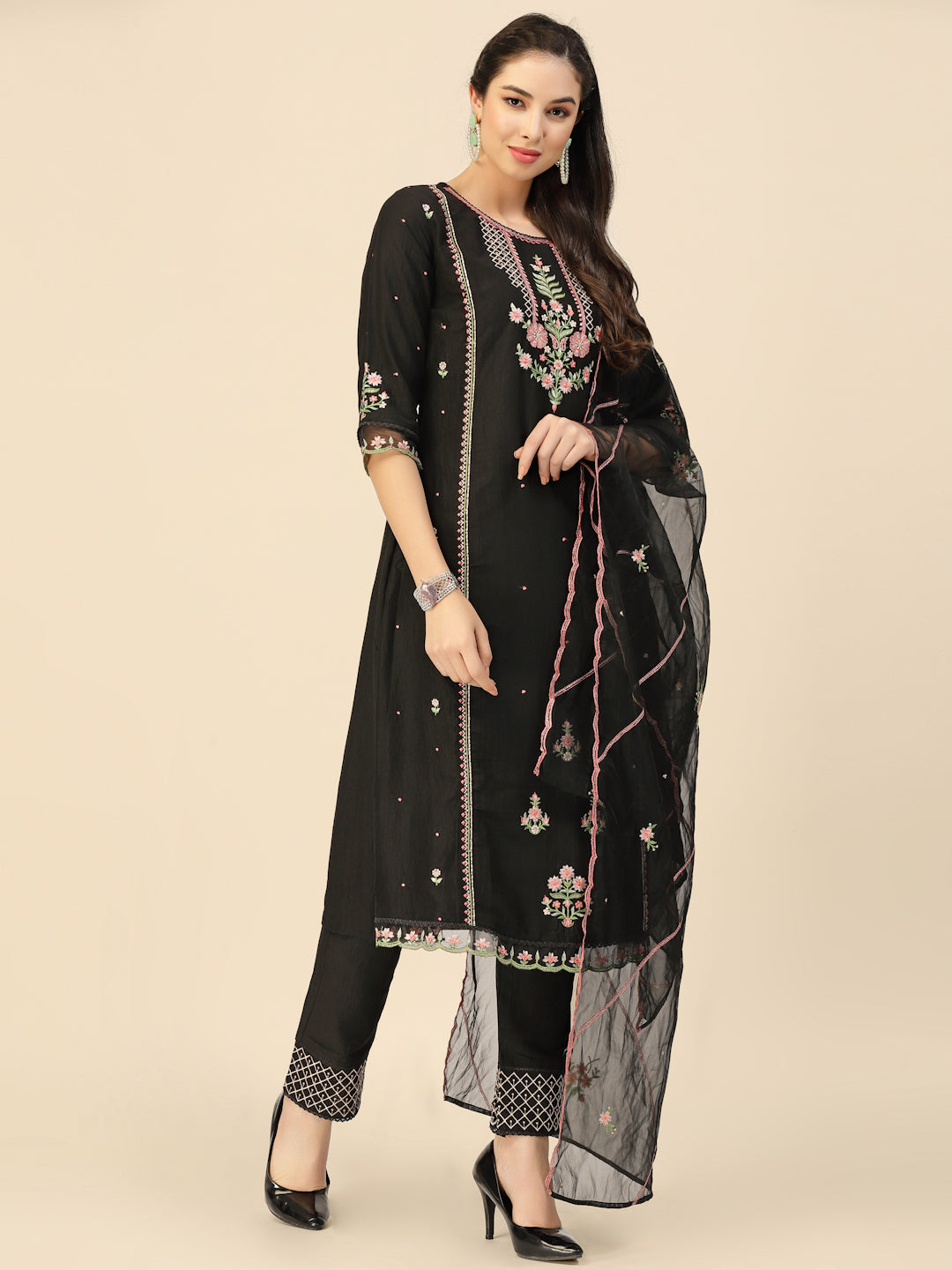SALIMAR VOL 09 FESTIVE WEAR KURTI-SET D.NO. 1371