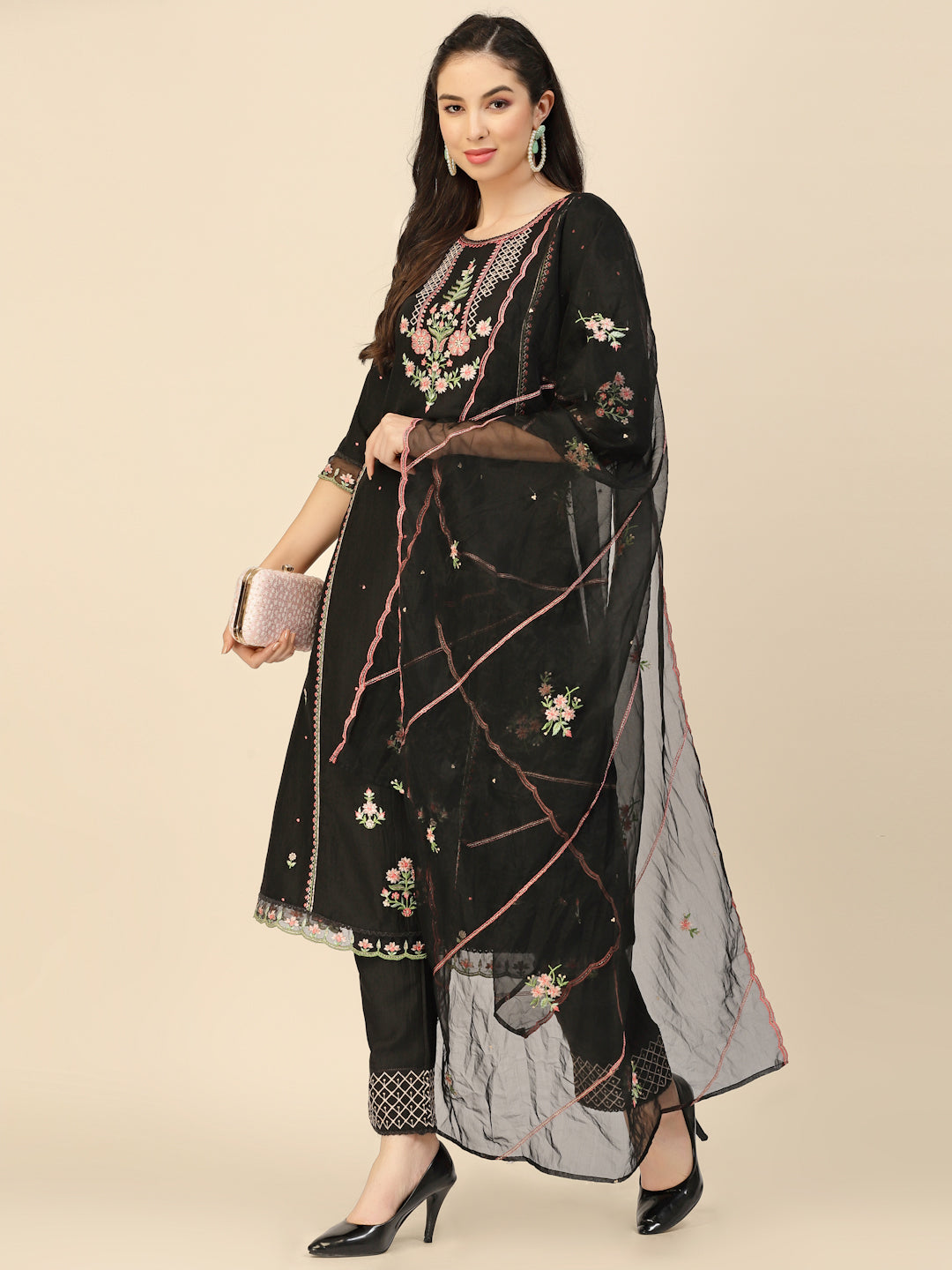 SALIMAR VOL 09 FESTIVE WEAR KURTI-SET D.NO. 1371