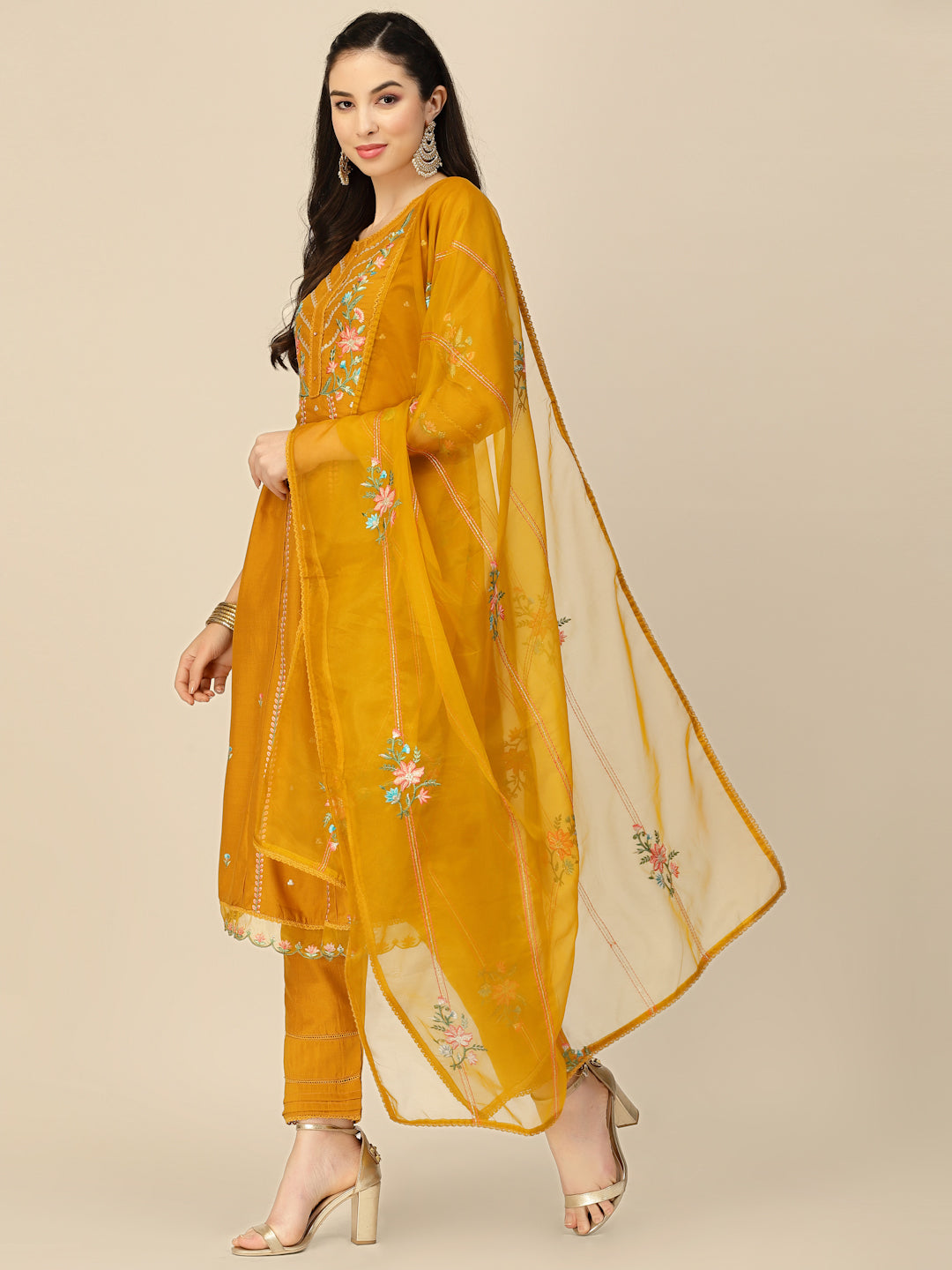SALIMAR VOL 09 FESTIVE WEAR KURTI-SET D.NO. 1373