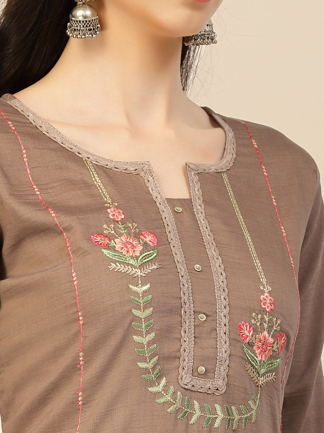 SALIMAR VOL 09 FESTIVE WEAR KURTI-SET D.NO. 1375
