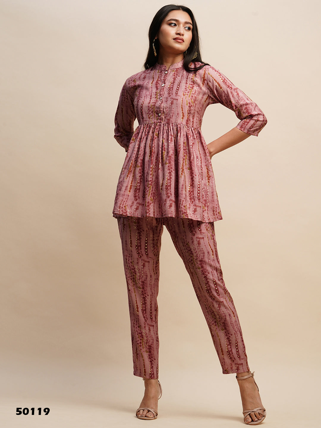 SHIVANI VOL 04 WESTERN WEAR CO-SET D.NO. MES-50119