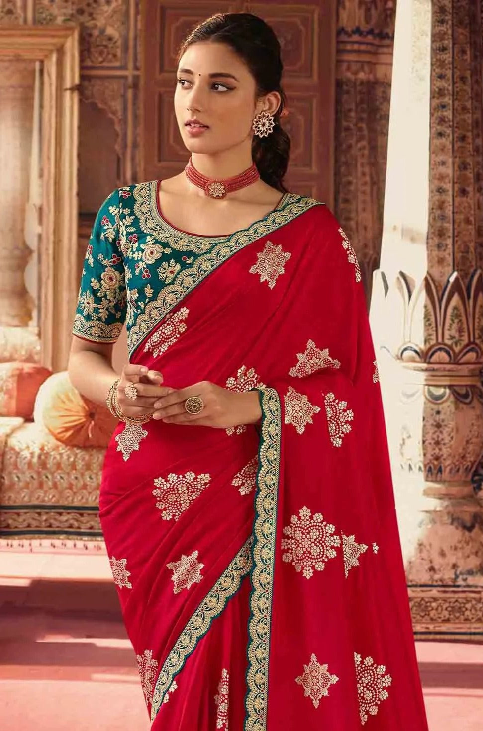 Sulakshmi Olivia Festive Wear Saree D.No 7807