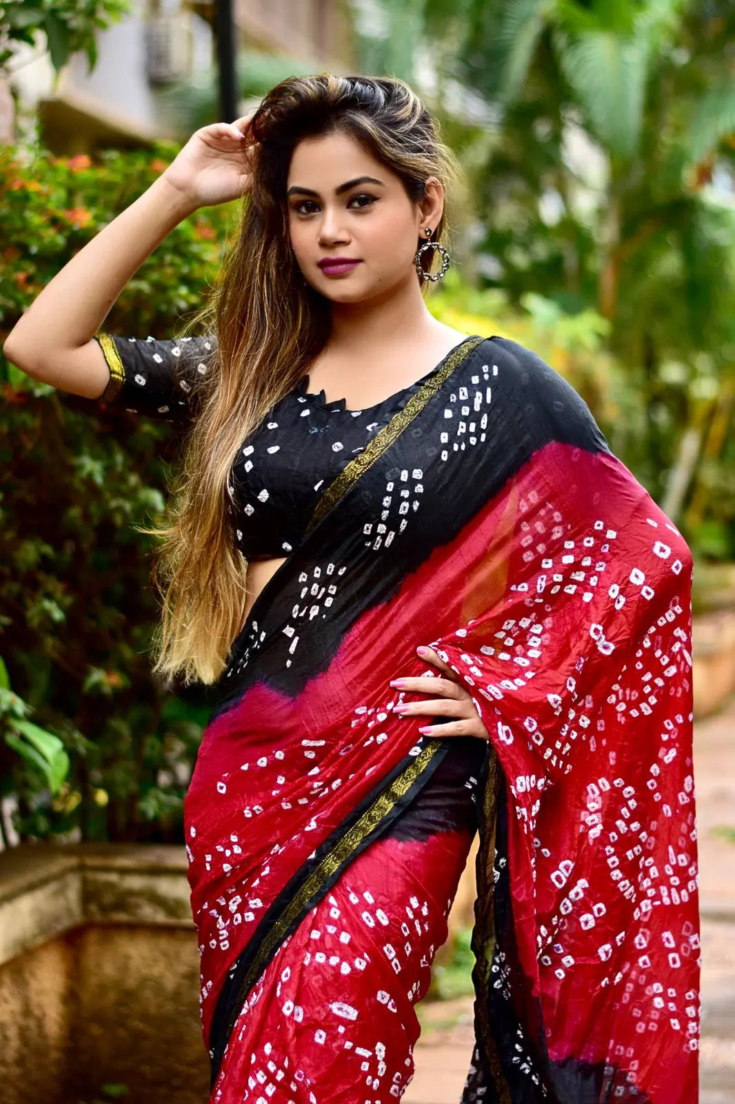 Bandhani Sarees Bandhani Sarees