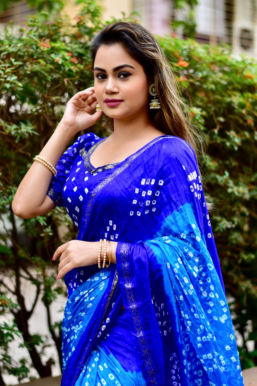 Bandhani Sarees Bandhani Sarees