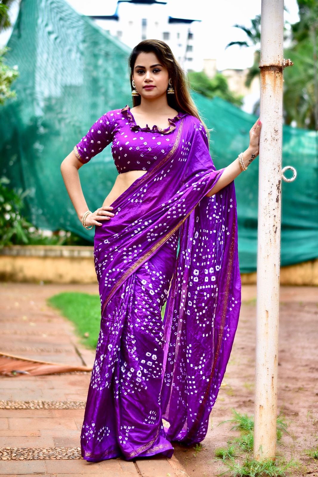Bandhani Sarees Bandhani Sarees