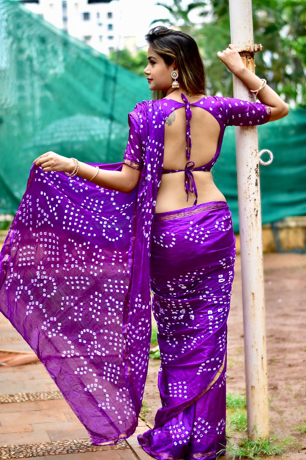 Bandhani Sarees Bandhani Sarees