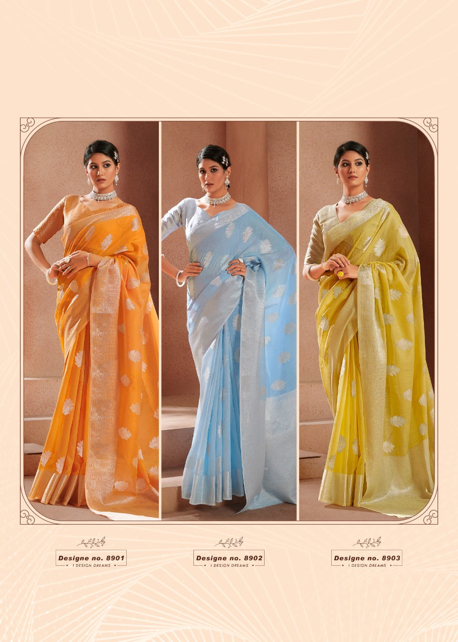Party wear Soft Silk Saree ANANT EXPORTS