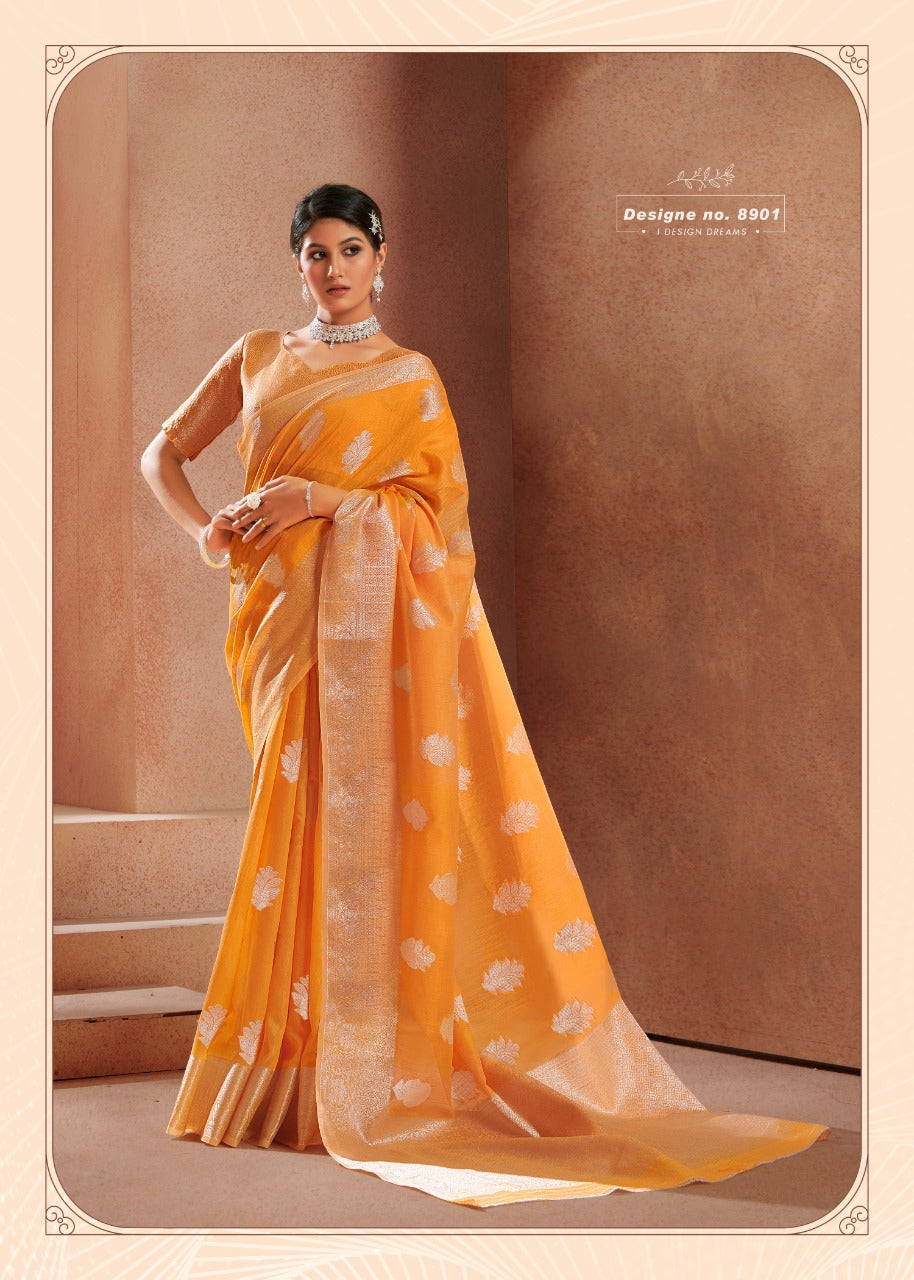 Party wear Soft Silk Saree ANANT EXPORTS