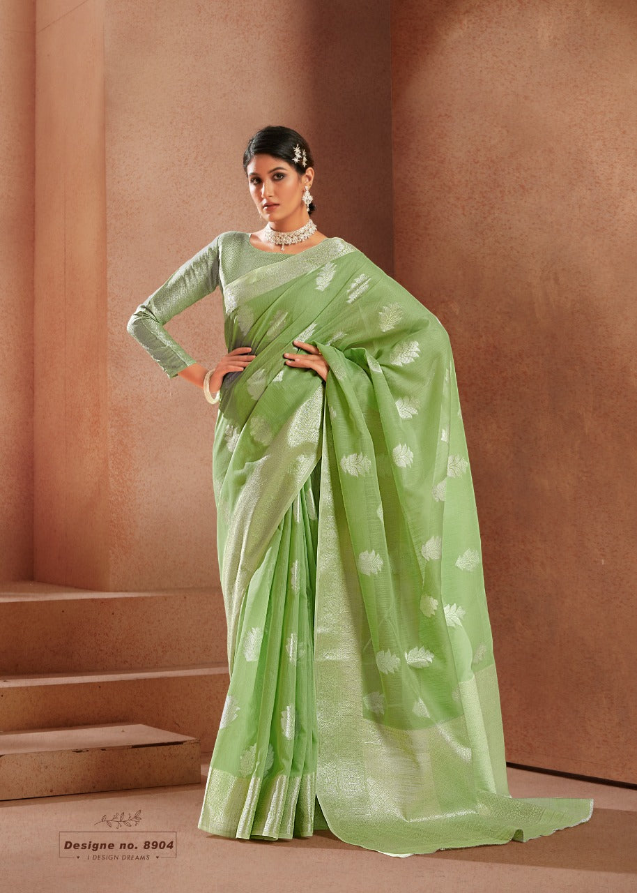 Party wear Soft Silk Saree ANANT EXPORTS