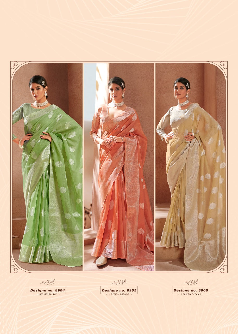 Party wear Soft Silk Saree ANANT EXPORTS