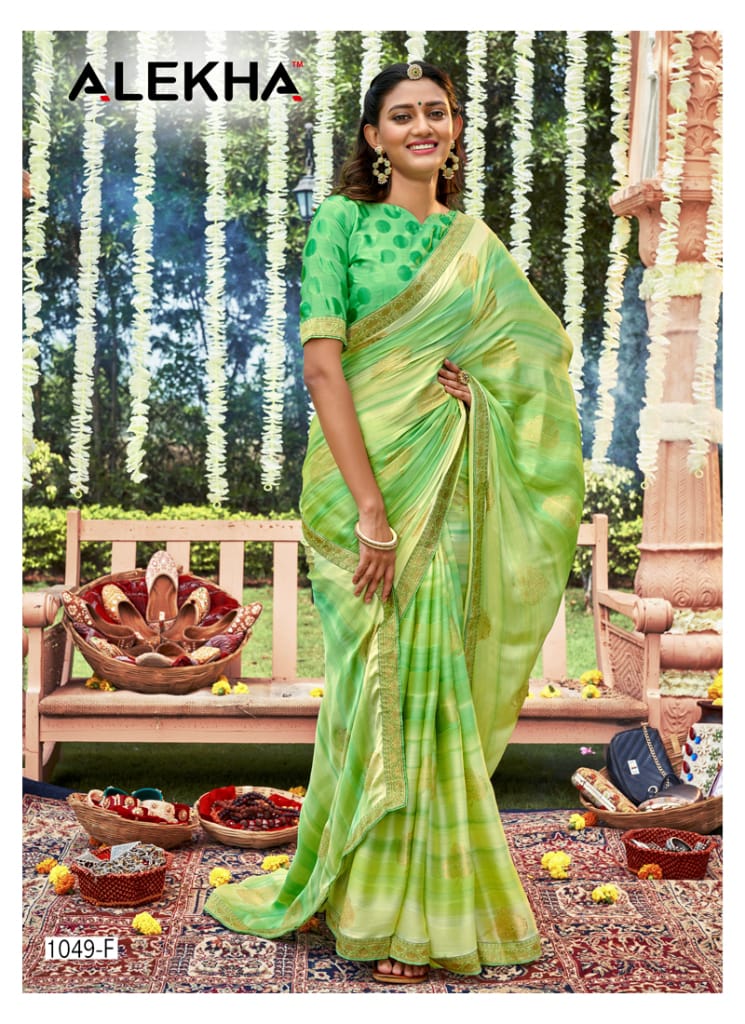 Fancy Printed Sarees Alekha 1049 Anantexports