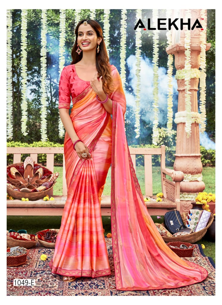 Fancy Printed Sarees Alekha 1049 Anantexports