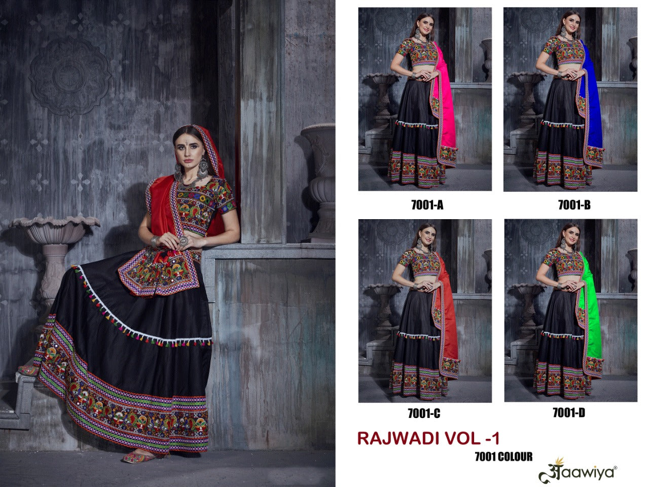 Rajwadi Vol -1 Navratri Lehenga Collection Anantexports