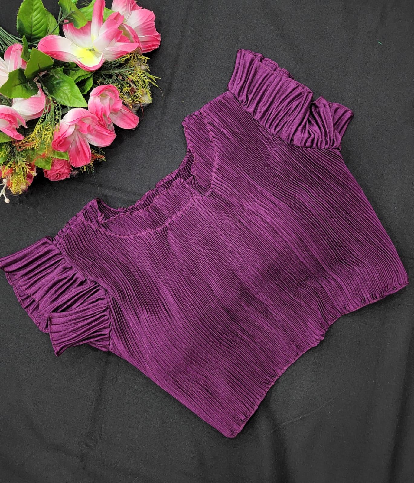 Readymade Stylish Chinon Blouse Anantexports
