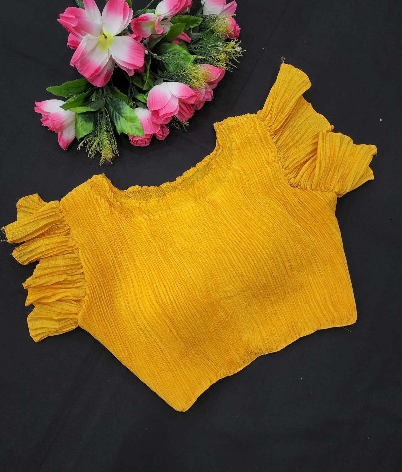 Readymade Stylish Chinon Blouse Anantexports