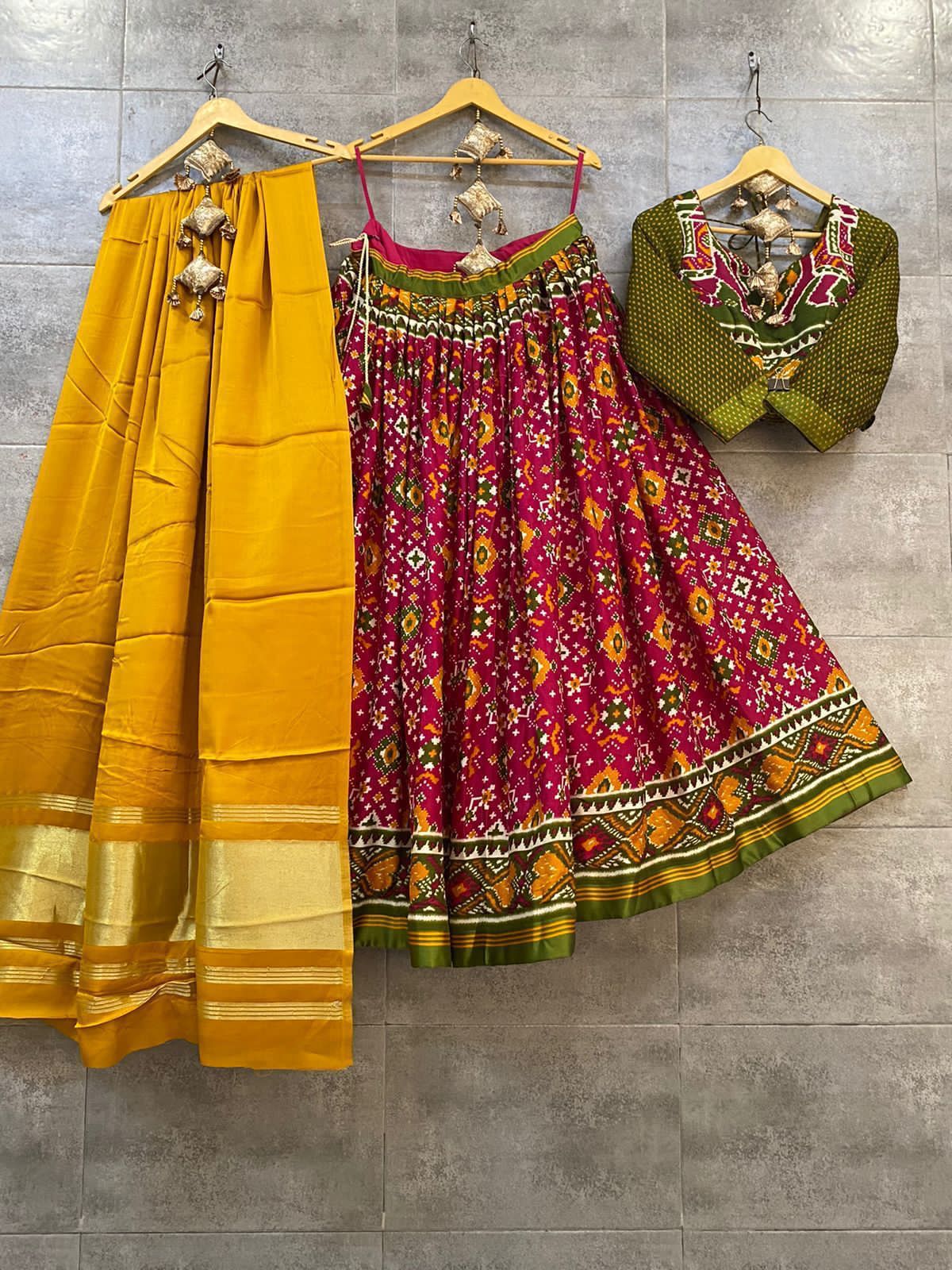 Heavy Digital Print Patola Lehenga Anantexports